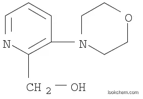 Molecular Structure of 1126367-65-4 ((3-Morpholinopyridin-2-yl)Methanol)